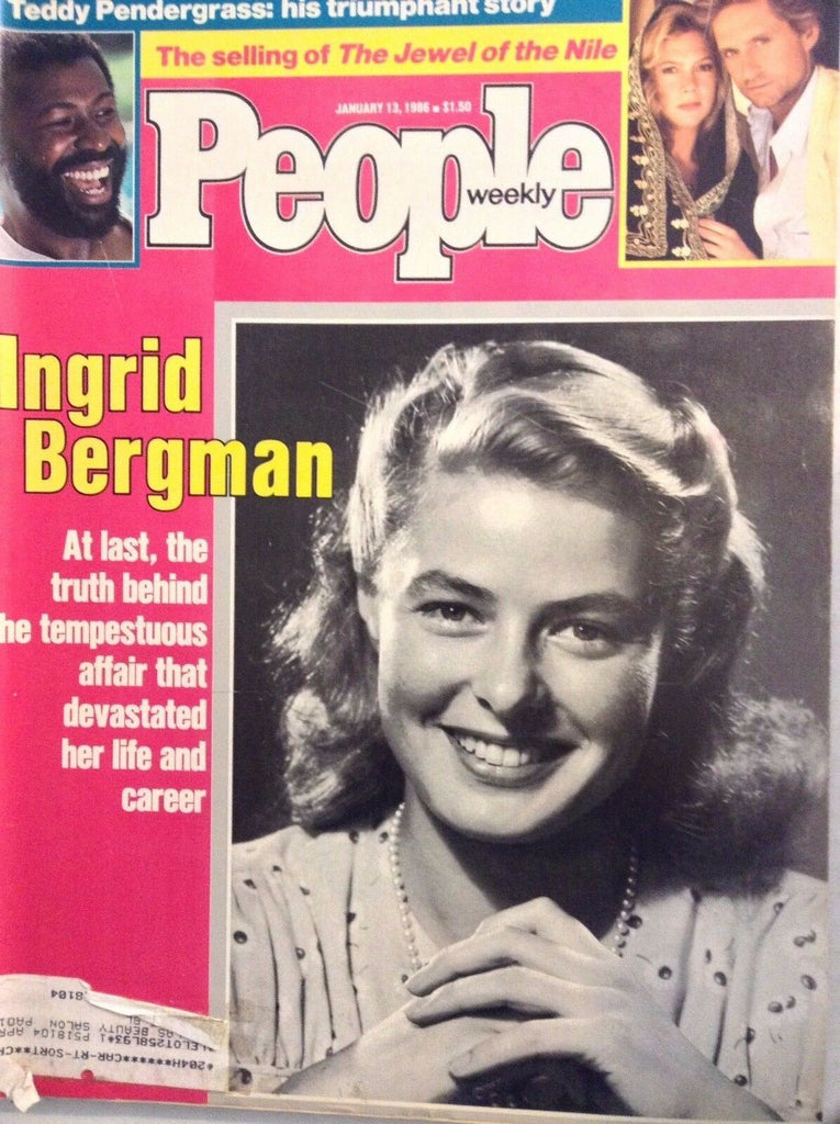 People Magazine Ingrid Bergman January 13, 1986 110417nonrh