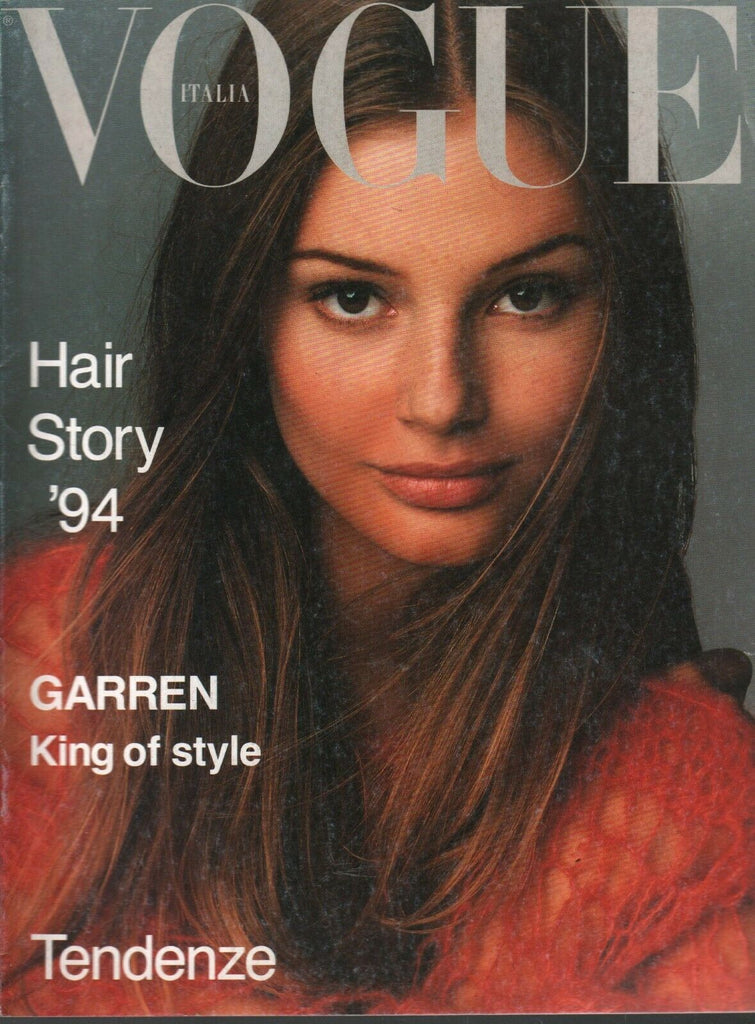 Vogue Italia Hair Story Supplement 1994 Garren Hairstyles Magazine 092220ame