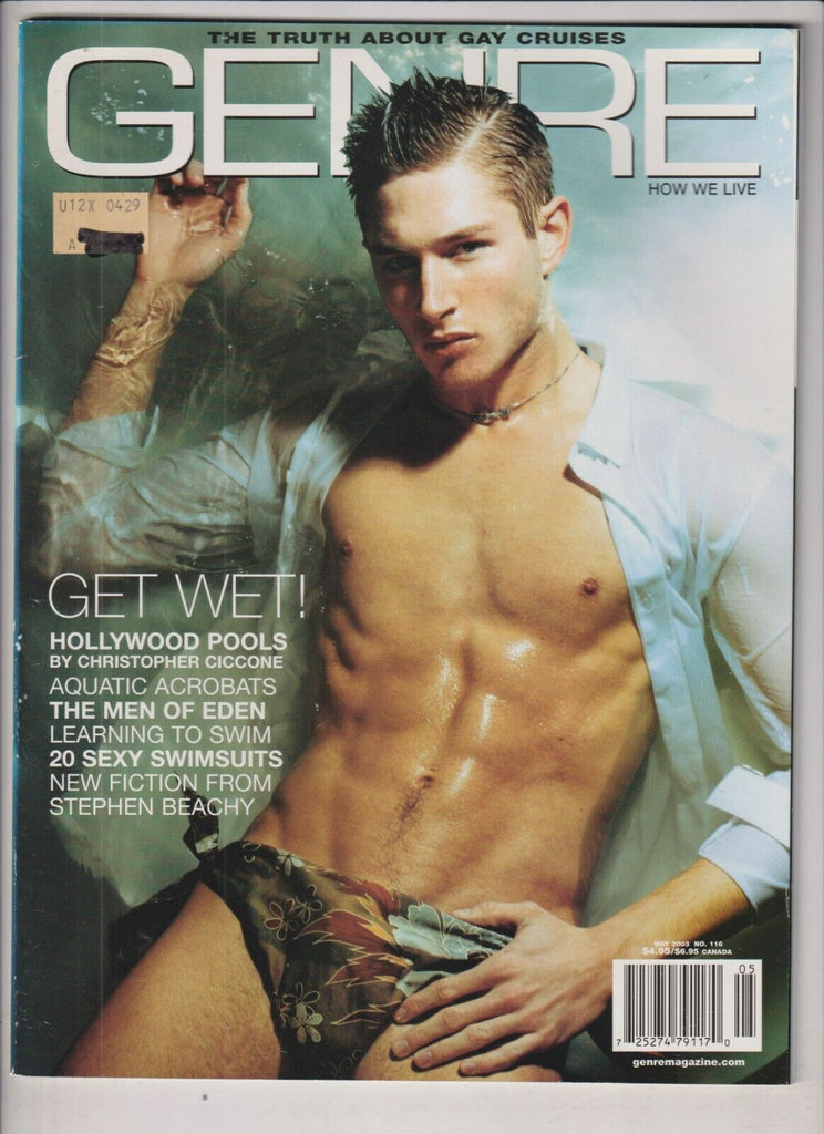 Genre Gay Fashion Mag Steve Siler Steven Housman May 2003 031120nonr
