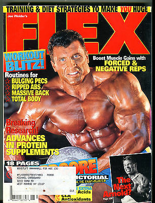Flex Magazine August 1999 Workout Blitz! EX 072916jhe
