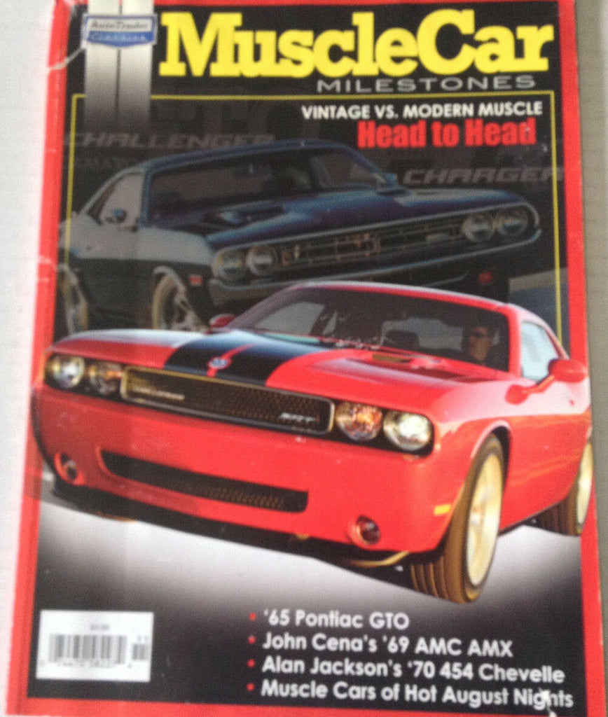 MuscleCar Magazine Vintage Vs Modern Muscle 2008 080717nonrh