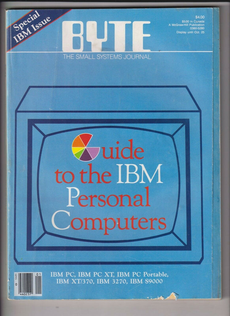 Byte Magazine Guide To The IBM Pcs Special Fall 1984 120919nonr