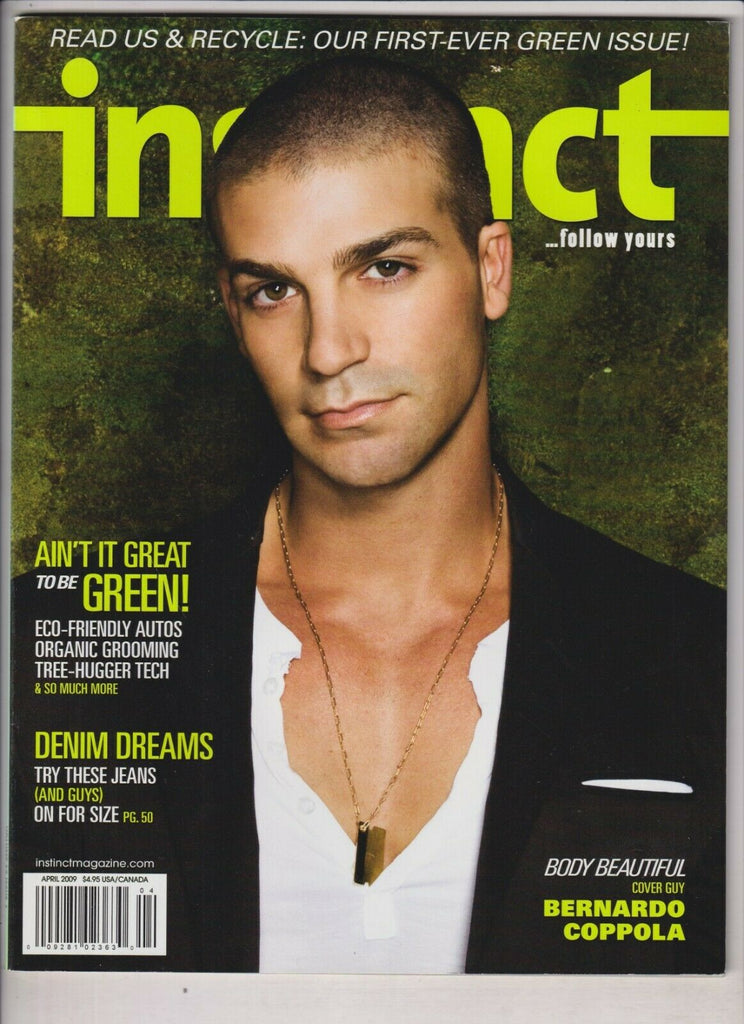 Instinct Gay Interest Bernardo Coppola Our Green Issue April 2009 030420nonr
