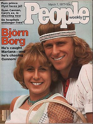 People Weekly March 7 1977 Bjorn Borg, Larry Flynt VG 012716DBE