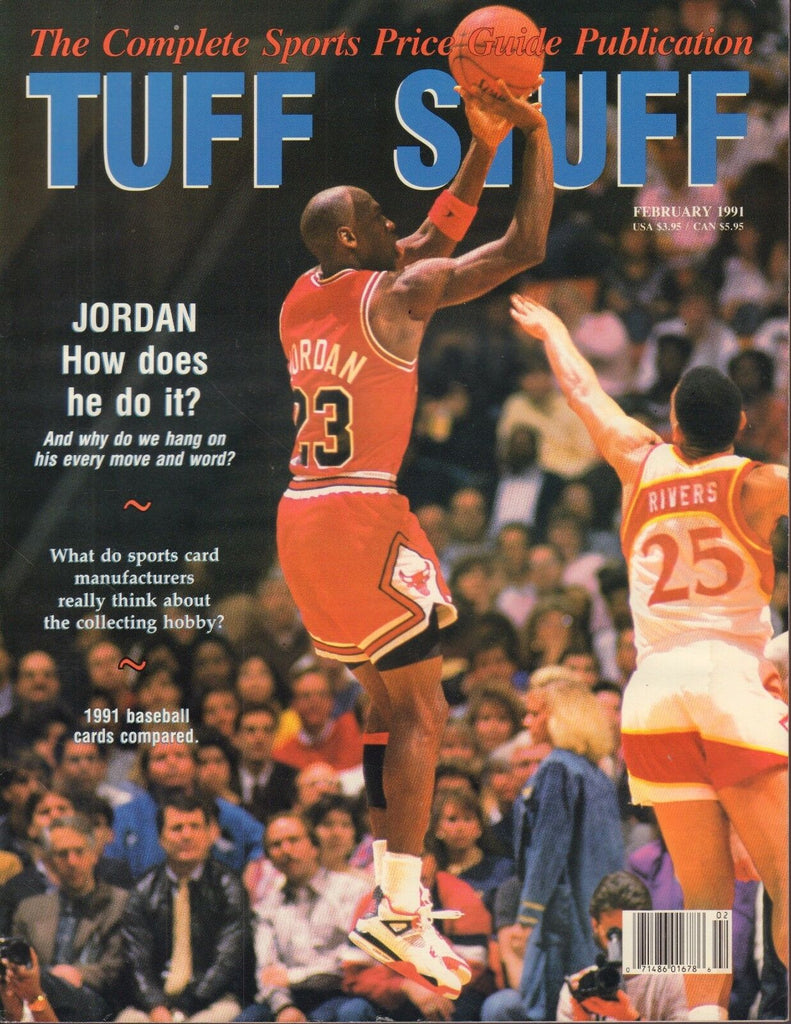 Tuff Stuff February 1991 Michael Jordan 030717nonDBE
