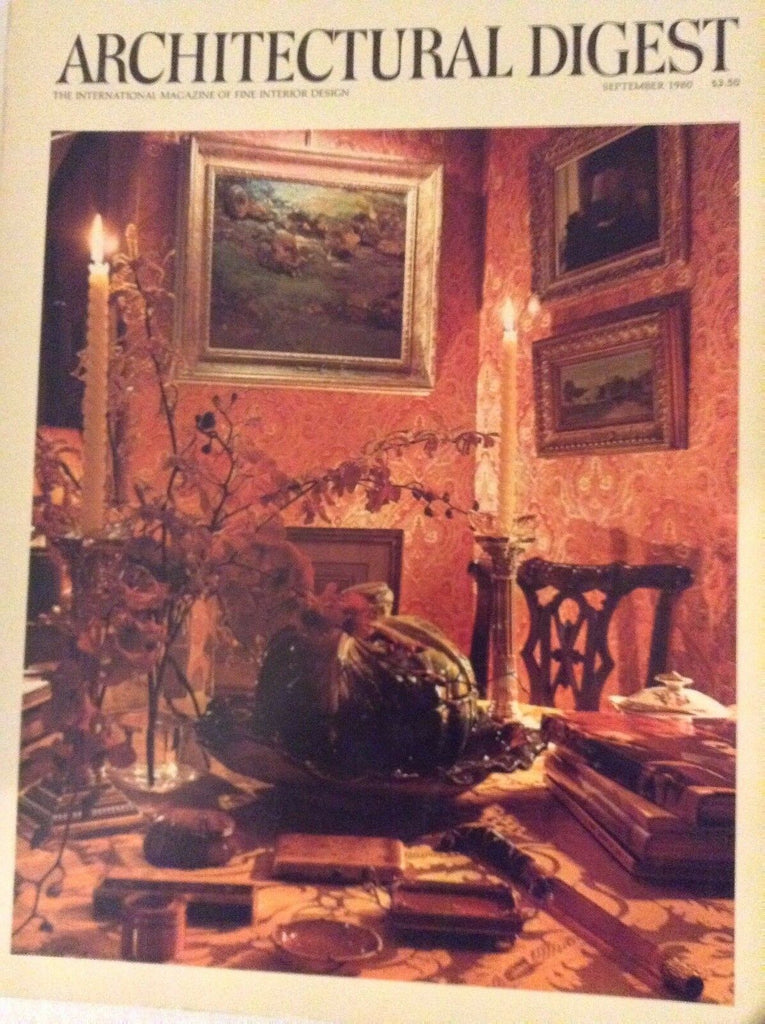 Architectural Digest Magazine Antiques In A Light September 1980 082017nonrh