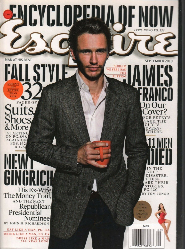 Esquire Magazine September 2010 James Franco Tom Junod 031320AME
