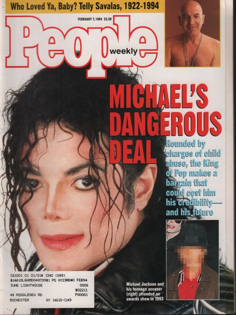 People Weekly February 7 1994 Michael Jackson Telly Savalas 100818ame