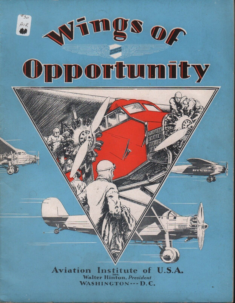 Wings of Opportunity Vintage Aviation Institue of USA Magazine 100818AME2