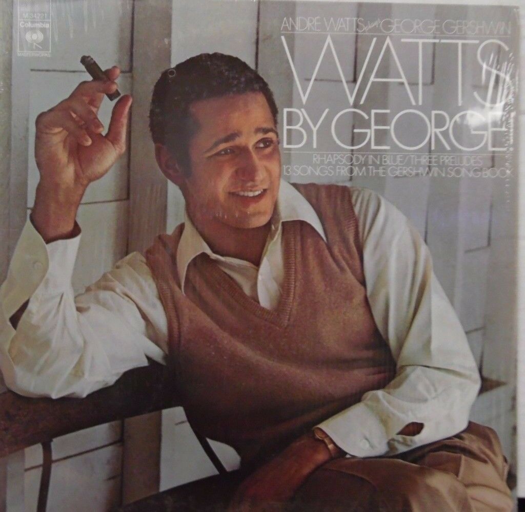 Andre Watts Plays George Gershwin 33 RPM BL-34221 091216LLE