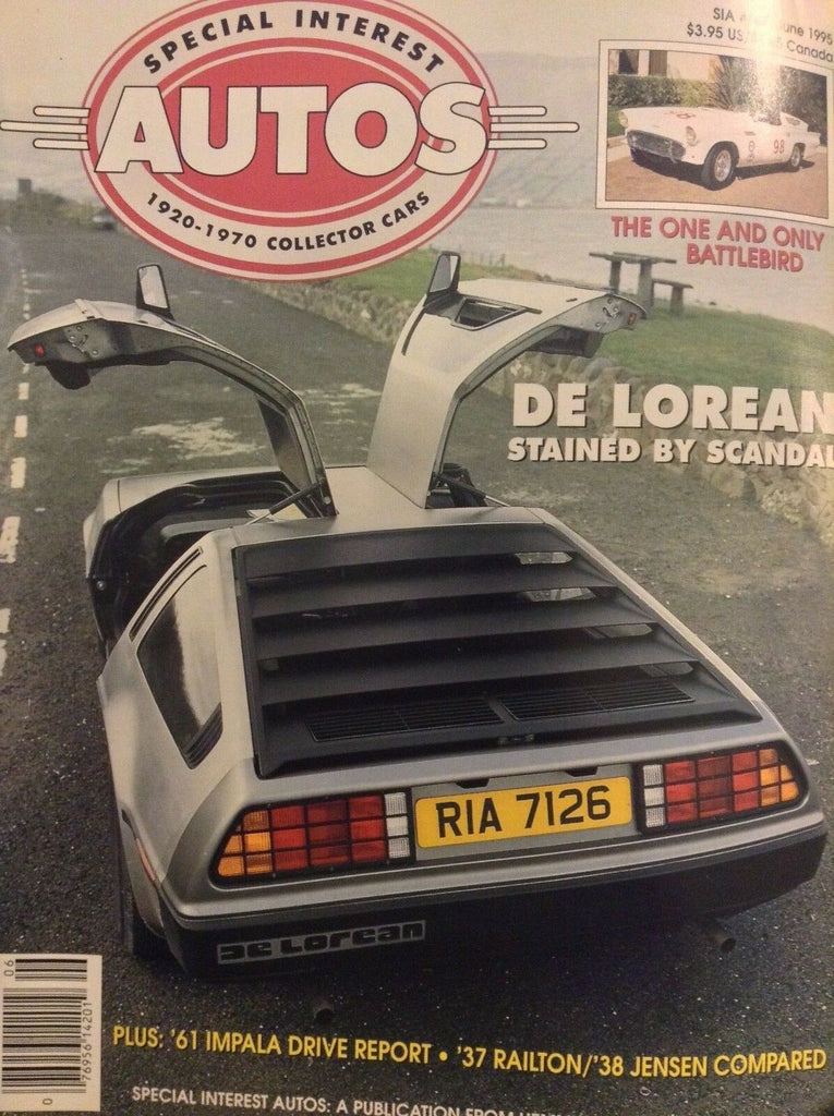 Special Interest Autos Magazine De Lorean Stained June 1995 042118nonrh