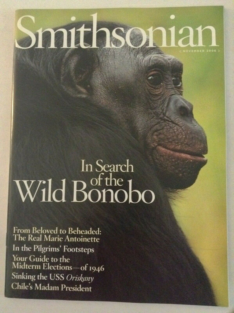 Smithsonian Magazine Wild BonoboMarie Antoinette November 2006 060819nonrh