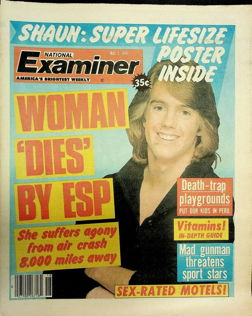 National Examiner May 2 1978 Shaun Cassidy Bobby Kennedy 072820ame