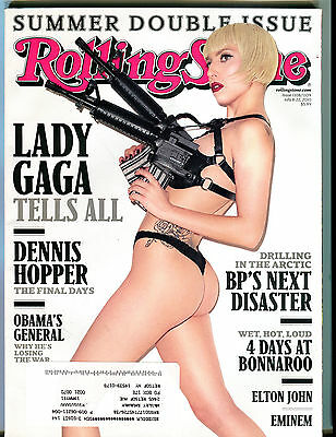 Rolling Stone Magazine July 8-22 2010 Lady Gaga w/ML EX 032516jhe