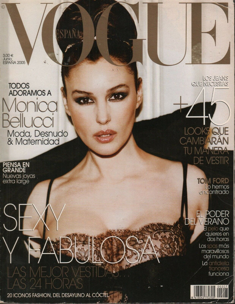 Vogue Junio Espana 2005 Monica Bellucci Tom Ford 072619AME