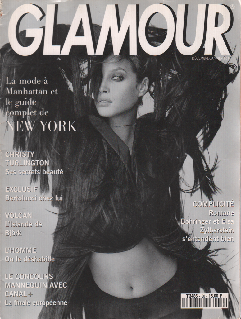 Glamour French December January 1993 1994 Christy Turlington Bjork 040220DBE