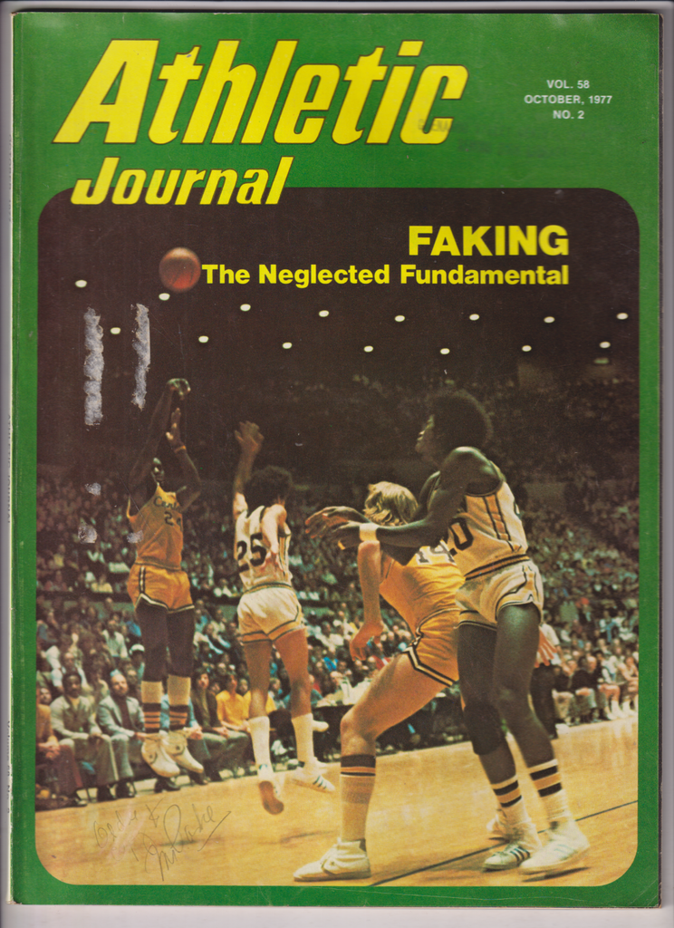 Athletic Journal Mag Neglected Fundamental October 1977 011120nonr