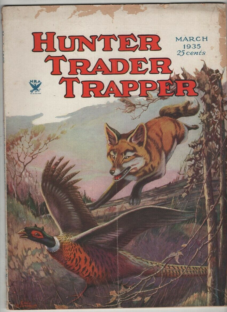 Hunter Trader Trapper Mag Big Game In Ontario March 1935 021021nonr