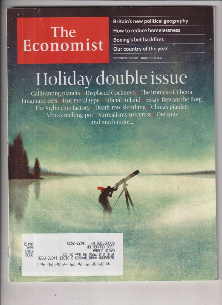 The Economist Mag Christmas Issue December 21, 2019 022420nonr