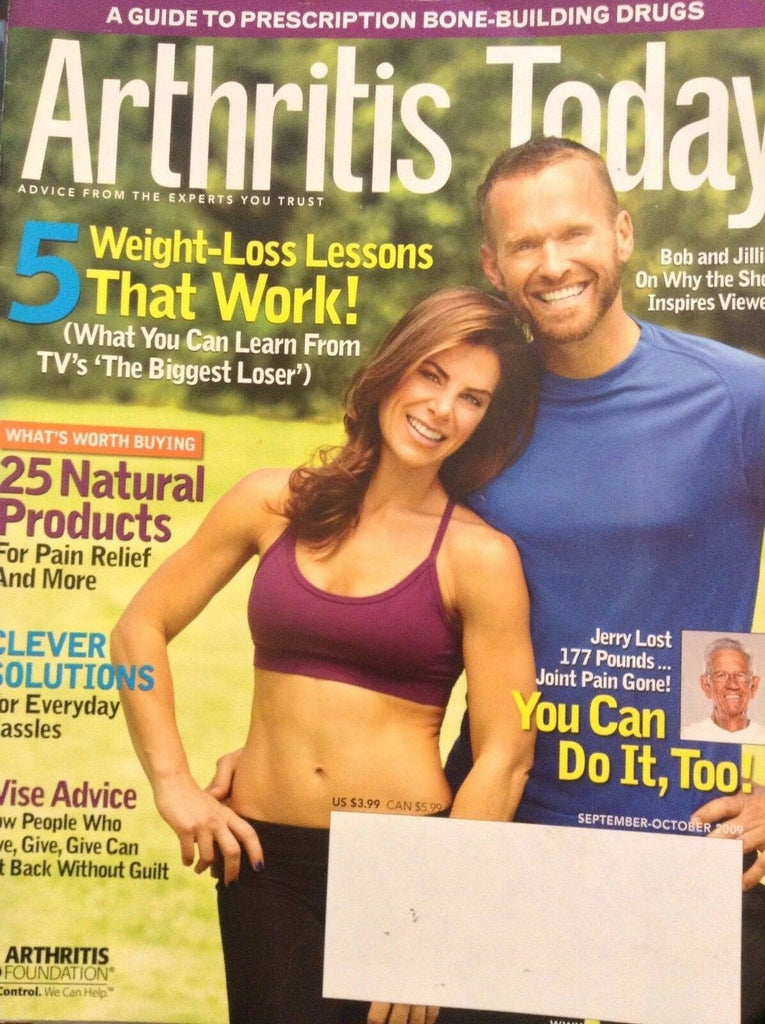 Arthritis Today Magazine Bob & Jillian Michaels Sept/Oct 2009 121617nonrh