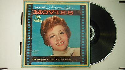 33 RPM Vinyl Various Artists Music From The Movies Golden Tone C4002 110414KME