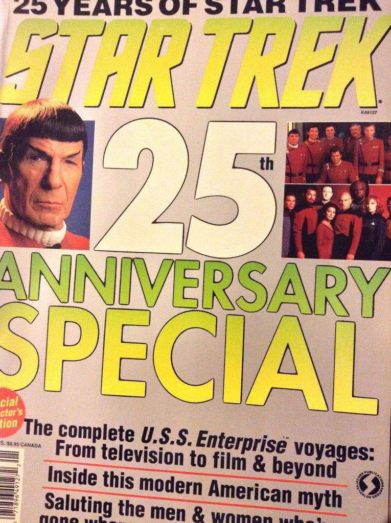Star Trek magazine 25th Anniversary Special 1990s 112618nonrh