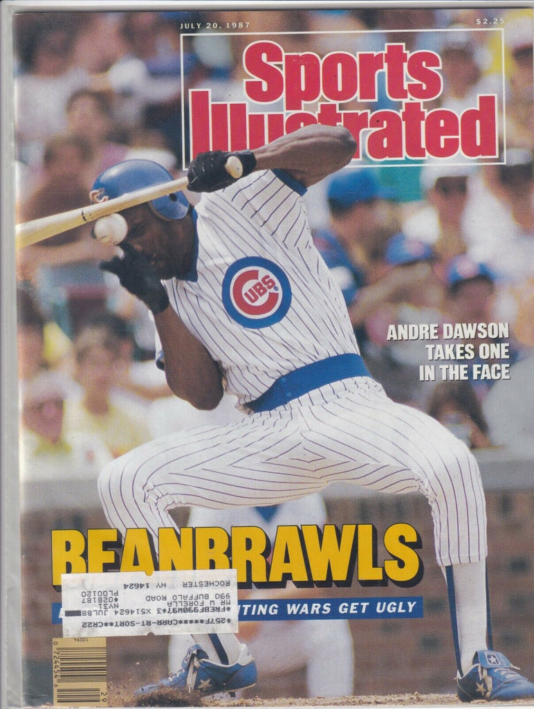 Sports Illustrated Andre Dawson Cubs July 20, 1987 091619nonr
