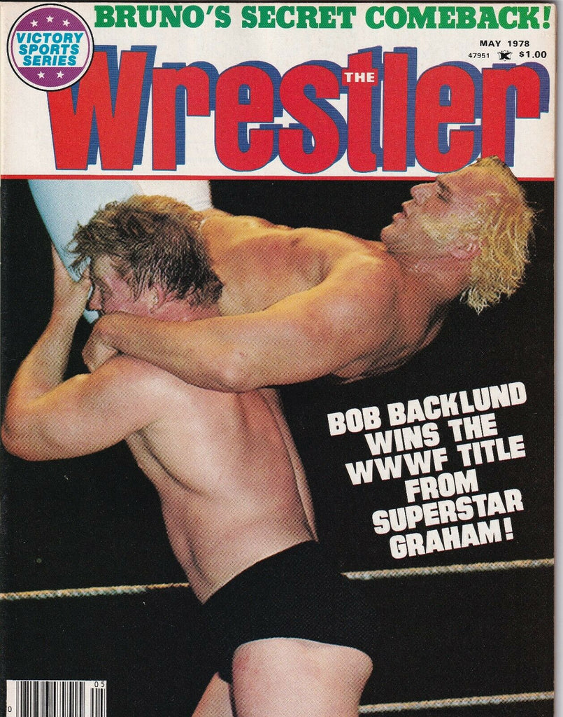 The Wrestler Magazine Bob Backlund Bruno Sammartino May 1978 050619nonr
