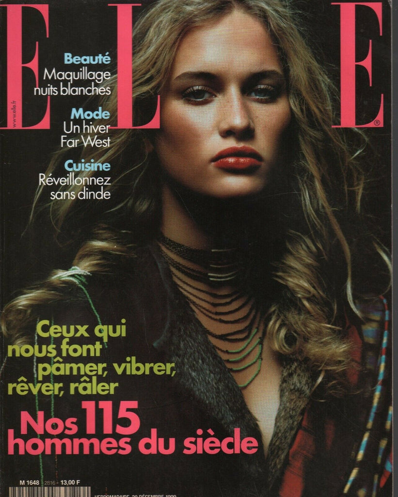 Elle French Fashion Magazine December 1999 Hillary Clinton Jerry Hall 090420ame