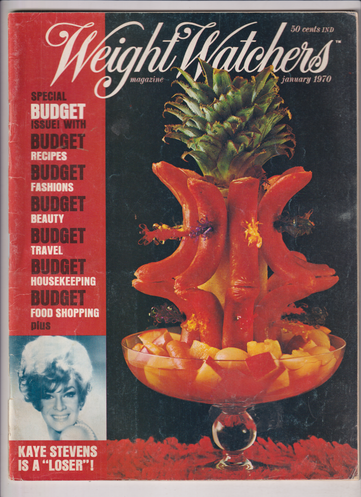 Weight Watchers Mag Budget Issue Kaye Stevens January 1970 122319nonr