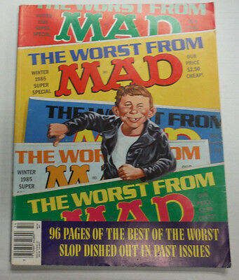 Mad Magazine The Worst From Mad Winter 1985 070615R