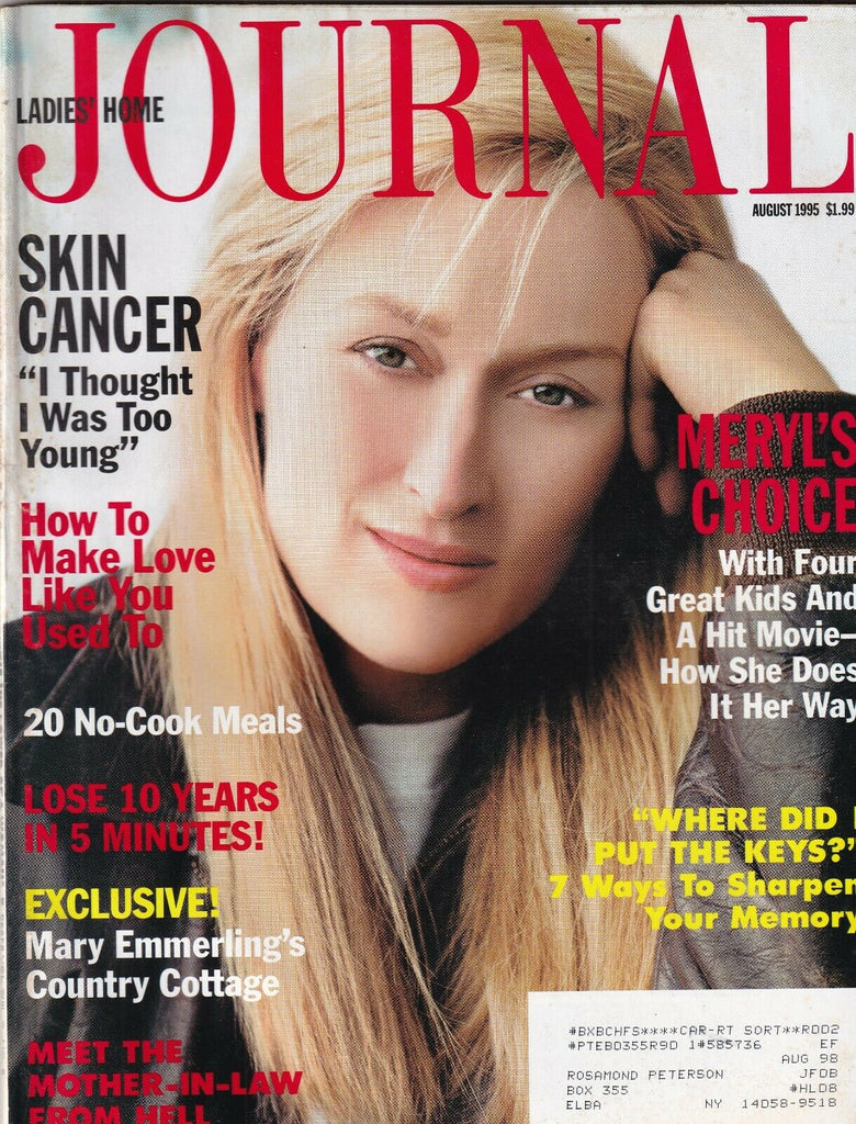 Ladies' Home Journal Meryl Streep Mary Emmerling August 1995 093019nonr