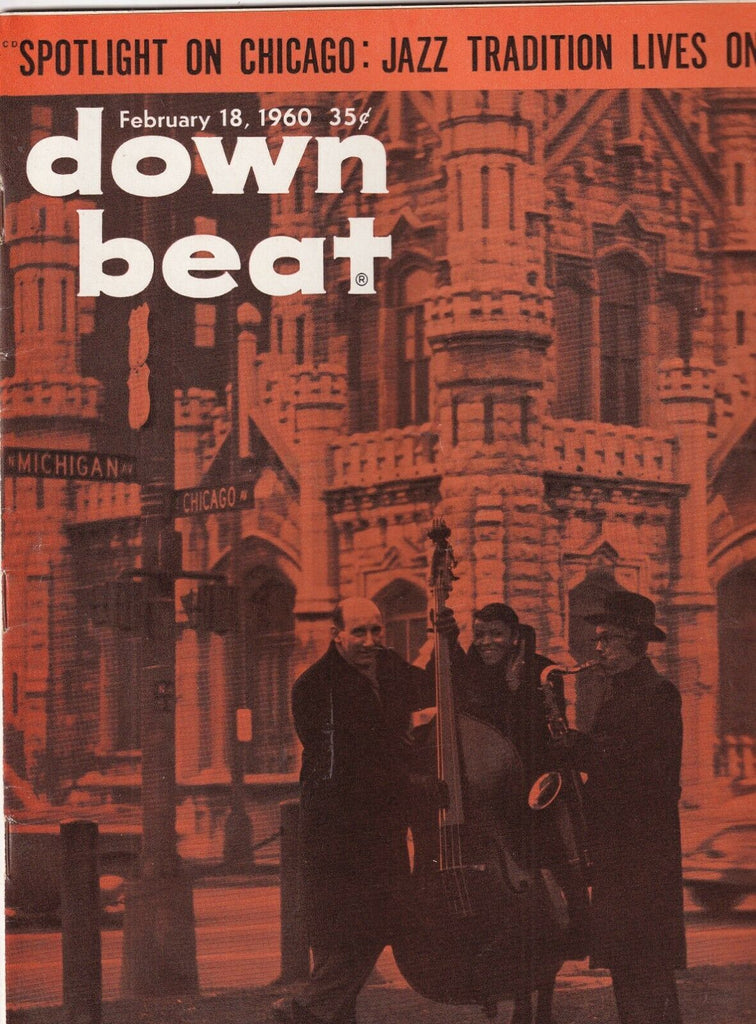 Down Beat Mag Spotlight In Chicago Brubeck Appeal February 18, 1960 101219nonr