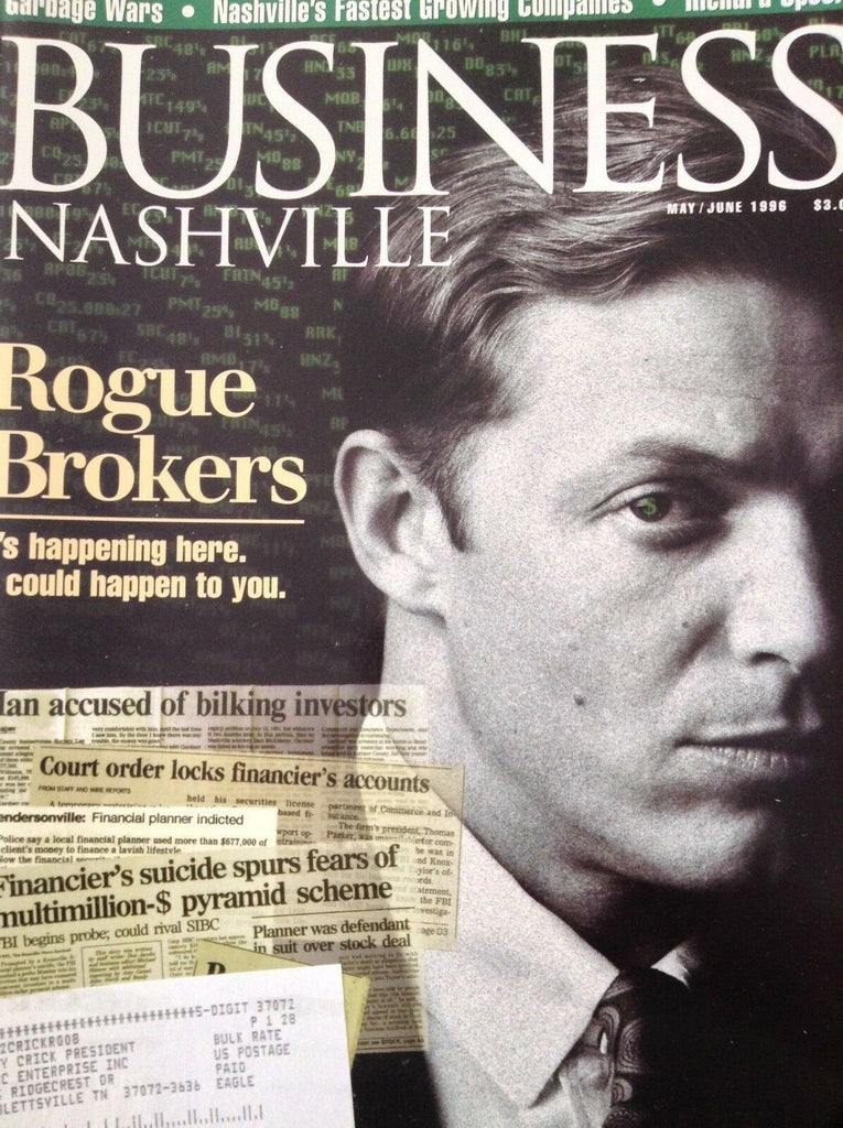 Business Nashville Magazine Rogue Brokers May/June 1996 120618nonrh
