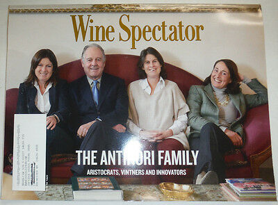 Wine Spectator Magazine The Antinori Family April 2015 060315R2