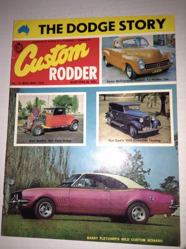 Custom Rodder Magazine Earl Smith's 1931 Ford March/May 1972 041917nonrh2