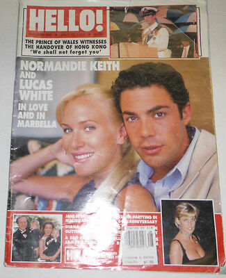 Hello! Magazine Normandie Keith & Lucas White July 1997 090114R