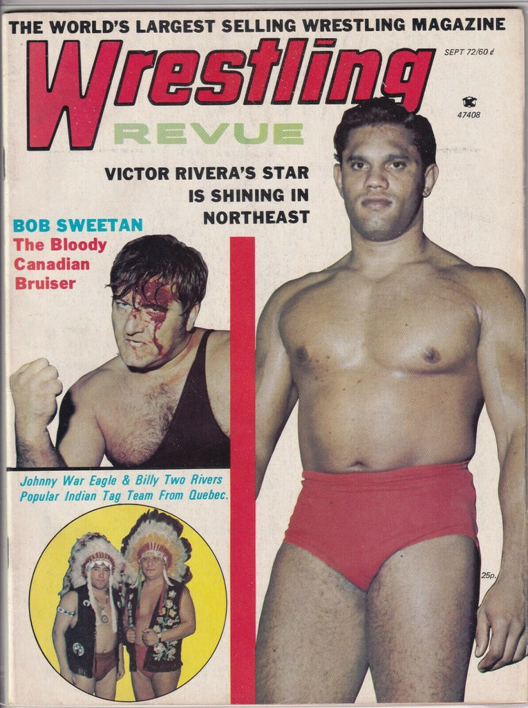 Wrestling Revue Magazine Victor Rivera Bob Sweetan September 1972 061019nonr