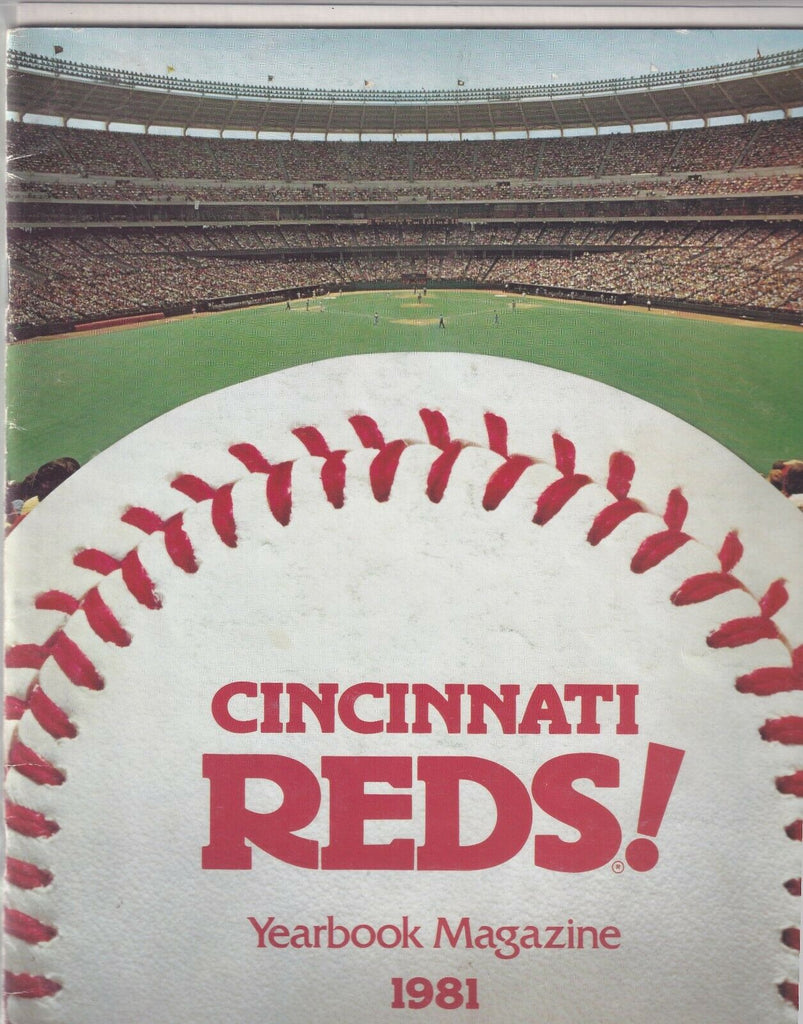 Cincinnai Reds Yearbook Magazine 1981 070419nonr