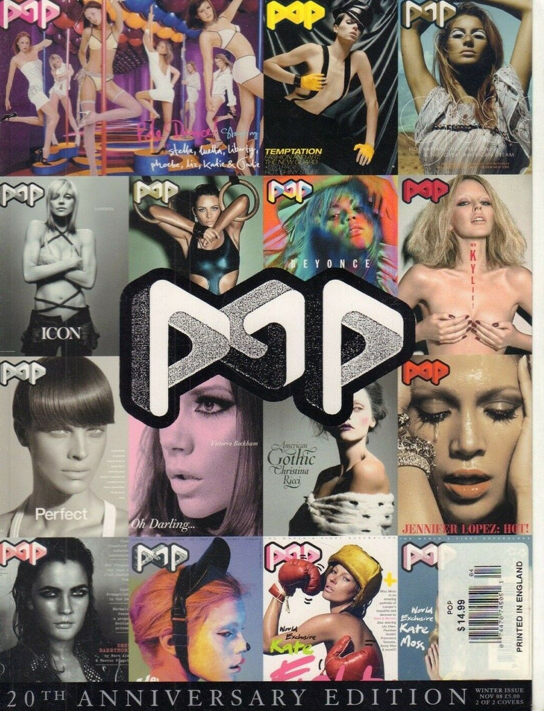 Pop 20th Anniversary Issue Winter Cover 2/2 No.20 Beyonce Kylie 020419DBF