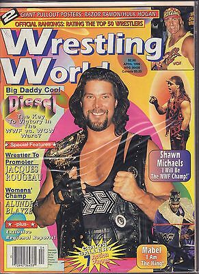 Wrestling World April 1996 Diesel, Hulk Hogan VG 050416DBE