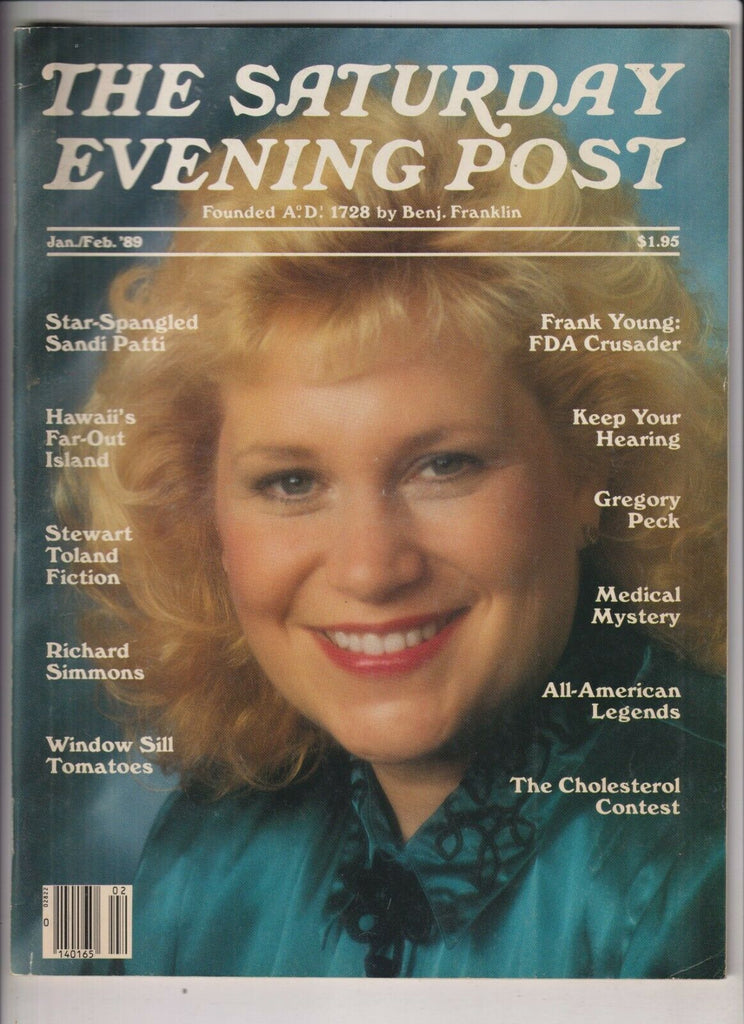 The Saturday Evening Post Sandi Patti & Frank Young Jan/Feb 1989 032920nonrh