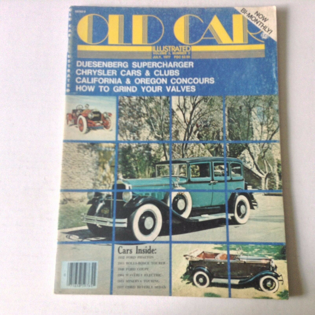 Old Car Illustrated Magazine Duesenberg Suprercharger July 1977 060117nonrh2