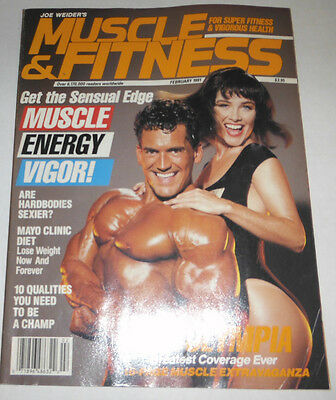 Muscle & Fitness Magazine Mr.Olympia Haney February 1991 081114R