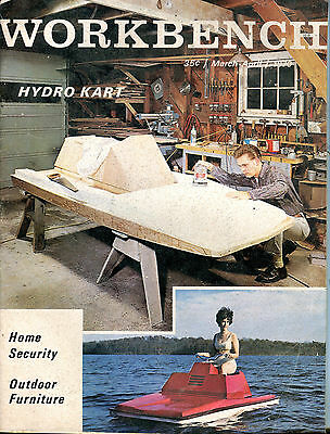 Workbench Magazine March-April 1970 Hydro Kart VGEX 041516jhe