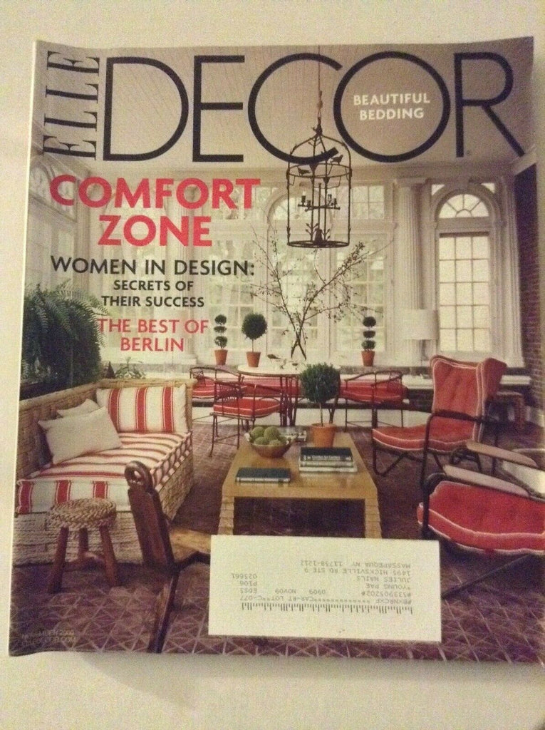 Elle Decor Magazine Women In Design November 2009 060119nonrh