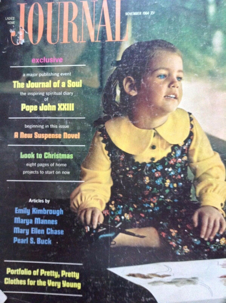 Ladies' Home Journal Magazine Pope John XXIII November 1964 100317NONRH