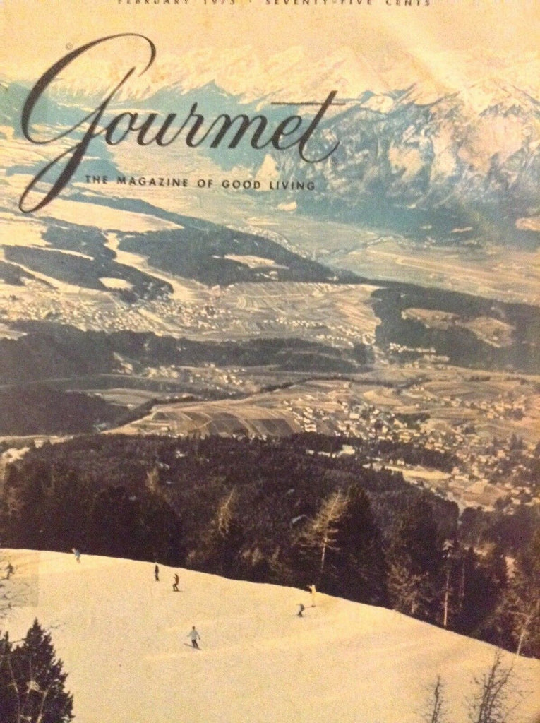 Gourmet Food Magazine Innsbruck Tyrolean Crossroads February 1976 111218nonrh