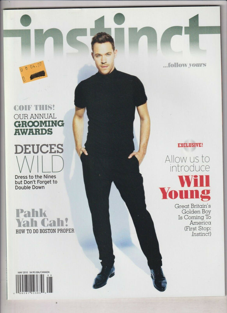 Instinct Gay Interest Mag Will Young Grooming Awards May 2010 030320nonr
