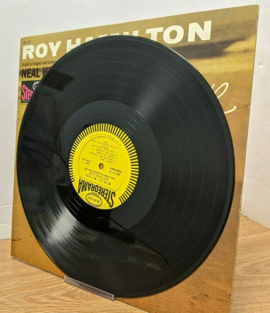 Roy Hamilton SIGNED AUTOGRAPHED With All My Love BN 518 w/COA